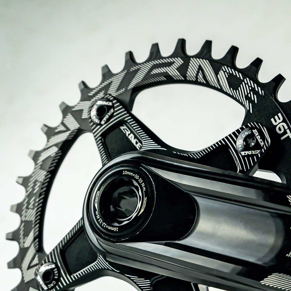 Bánh răng xe đạp leo núi MTB ZRACE BCD104 32/34/36/38T hình tròn/oval