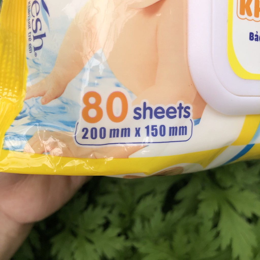 Khăn giấy ướt Unifresh 80 miếng