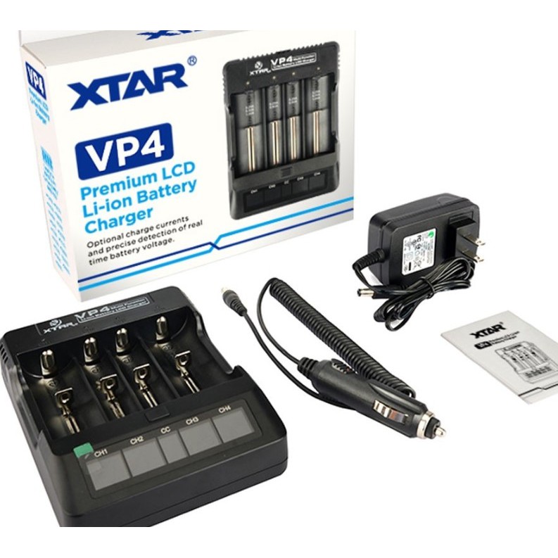 SẠC PIN ĐA NĂNG  VP4 - PREMIUM LCD LI-ION BATTERY CHARGER