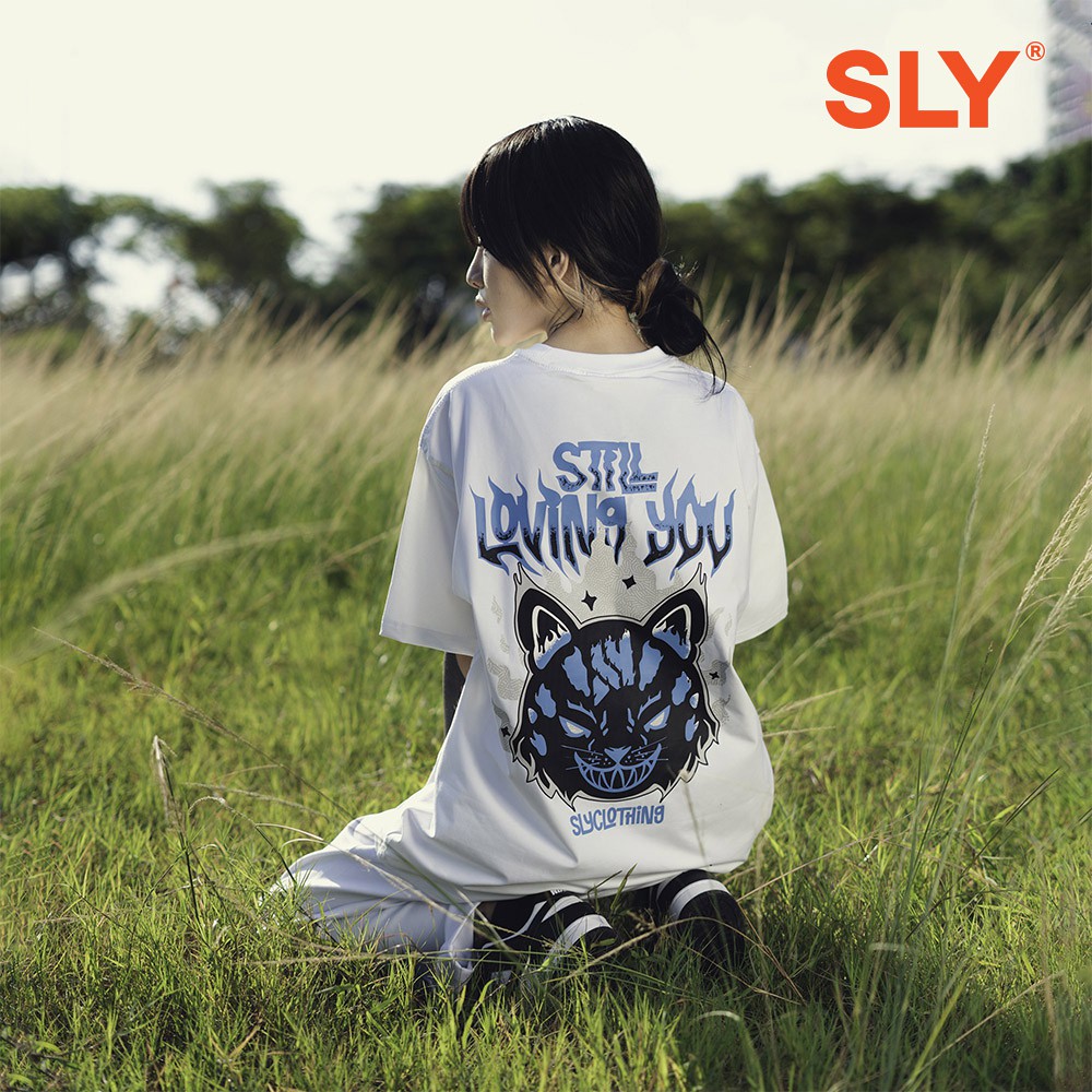 [Mã INCU50 giảm 50K đơn 250K] Áo thun SLY Poppy Fire màu trắng | BigBuy360 - bigbuy360.vn