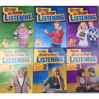 Step by step listening 3books/ More Step by step listening 3books
