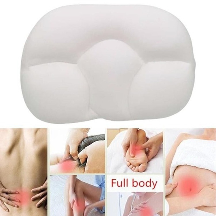 khuyến mại lớn 4,4 !!  Multifunctional auxiliary pillow egg pillow memory foam neck all-round sleep pillow cái gối# stteam96.vn