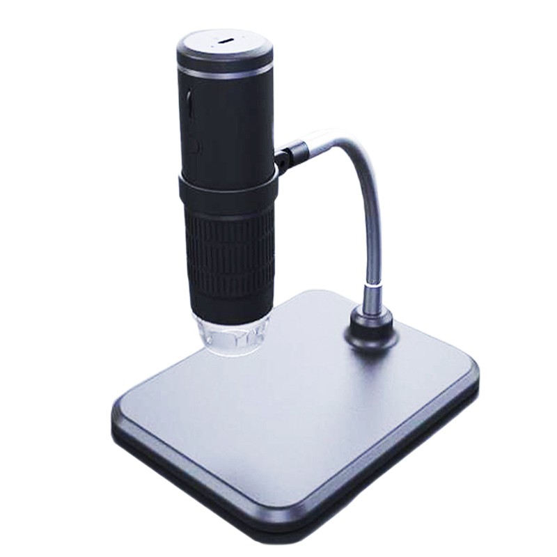 New Stock Digital 1000X Zoom WiFi Microscope with 8 LED Lights for Tablets