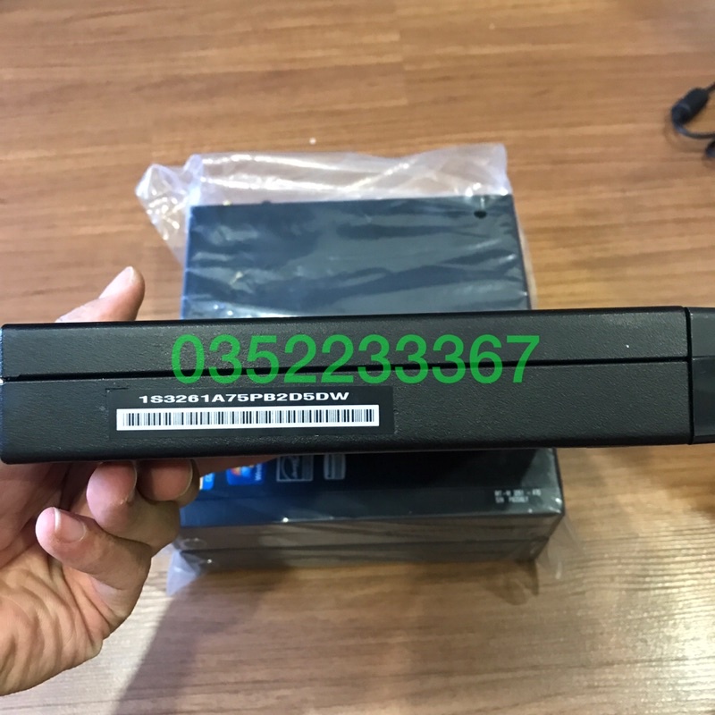 Máy tính Mini, Tiny PC, Lenovo M72e, Ram 4G, SSD 120G, windows10, wifi