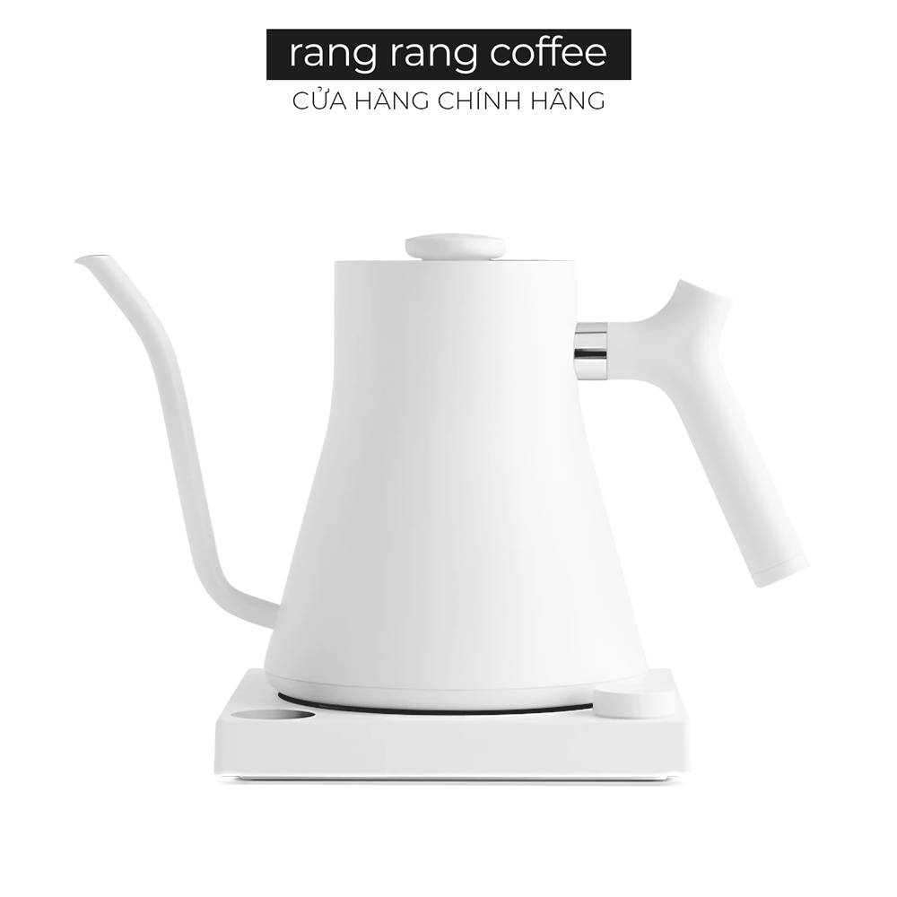 Ấm Rót Nước Điện Fellow Set Stagg Pour Over Kettle 900ml, Ấm Rót Nước Fellow Chuyên Dụng Pour Over - Trắng