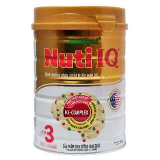 Sữa bột nutifood nuti iq gold 3 900g date 2021