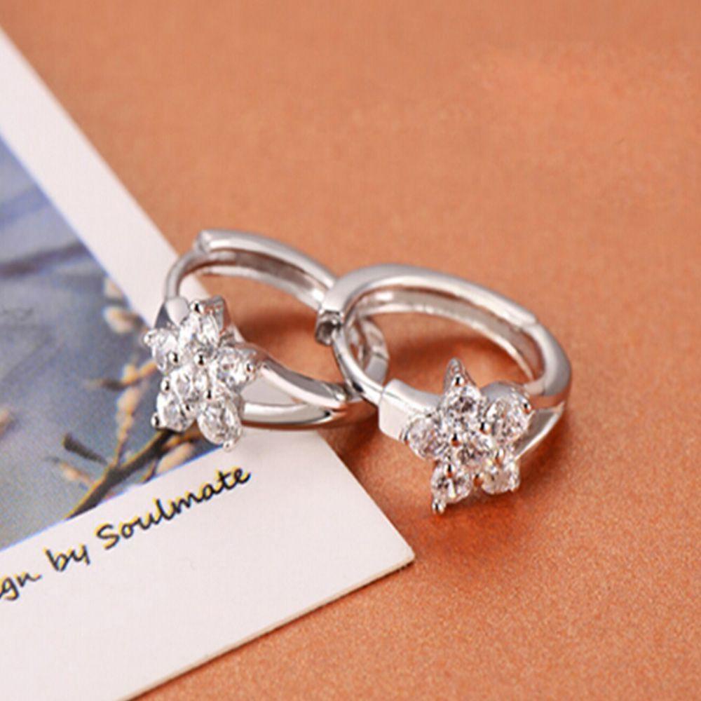 MXGOODS Bông Tai Hoa Sang Trọng Cho Nữ