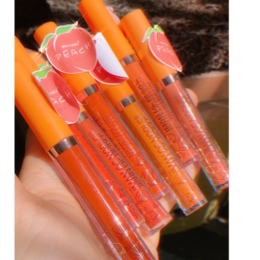 Son Kem Lì ĐÀO CAM Iman of Noble 912 Nộii Địa Giá Sỉ Tốt lâu trôi mềm mịn chuẩn màu matte lipstick makeup