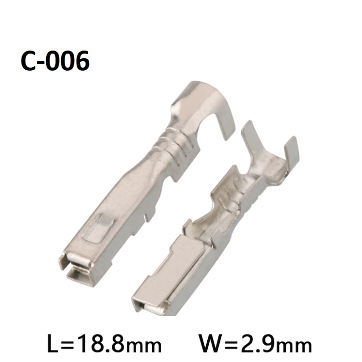 Đầu Cos 2.2mm đực cái các loại (giá 1 cái)