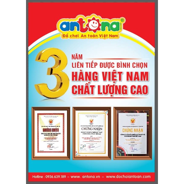 Bộ chong chóng thần tốc 4 chiếc cho bé từ 3 tuổi, nhựa an toàn công ty Antona