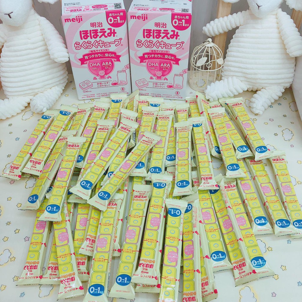 Sữa meiji Thanh lẻ Meiji Nội Địa Nhật Số 0  0-1 tuổi