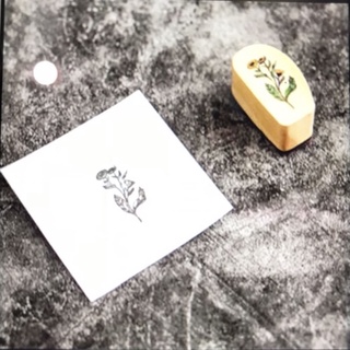 Stamp con dấu gỗ mini động vật SP001