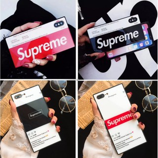Ốp điện thoại Supreme tráng gương (nhiều hình)