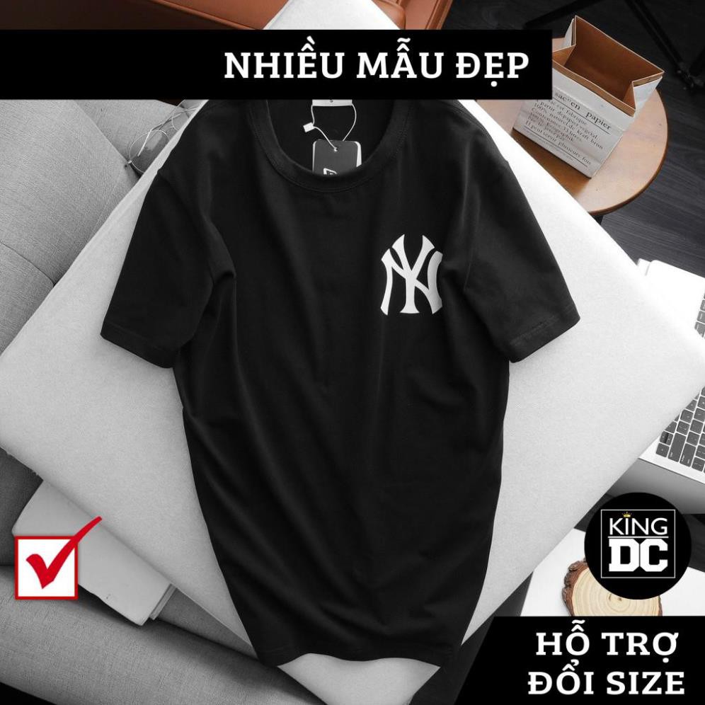 ÁO Thun Tay Ngắn Áo Phông Đen NY Cực Chất Trẻ Trung Năng Động Chất Vải Đẹp Thoáng Mát Thời Trang Nam Nữ KING DC