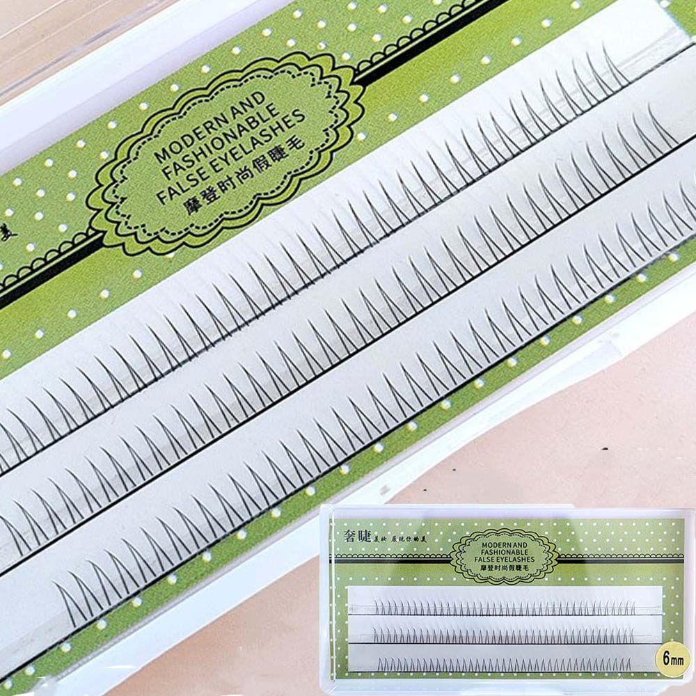 OCEANMAP Lông Mi Giả Màu Đen Thiết Kế Nhẹ Nhàng Dùng Trang Điểm