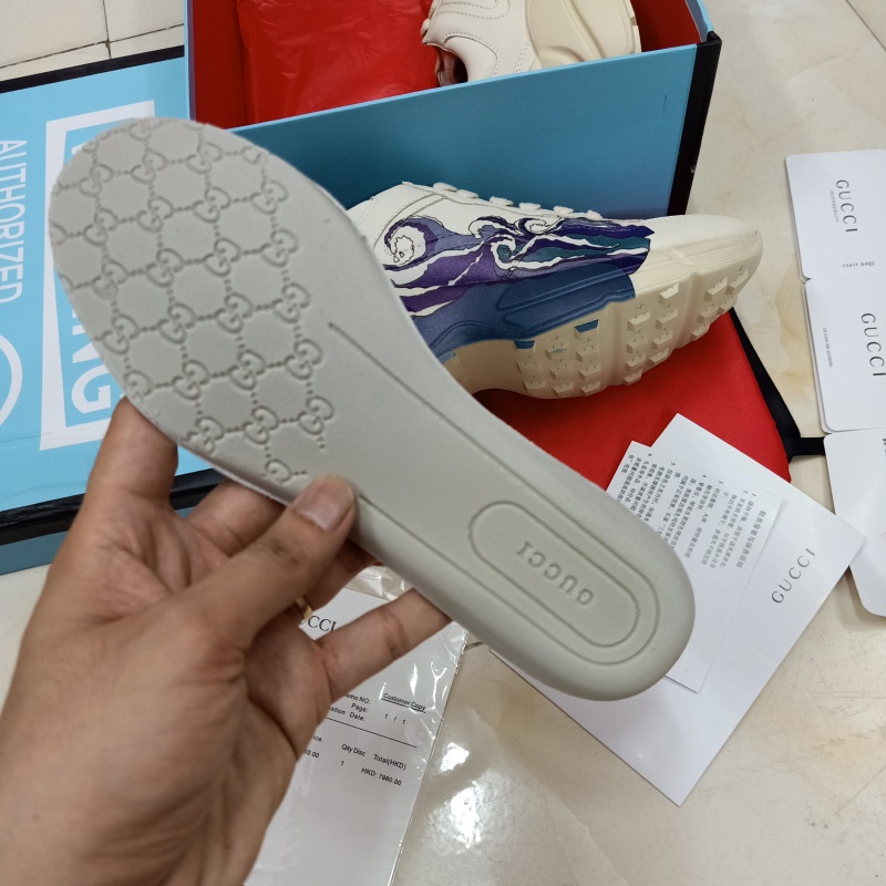 Giày Gucci Rhyton Sóng Biển Nam Nữ