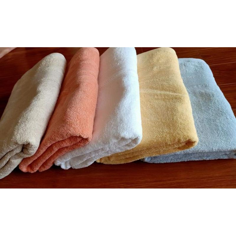 [SIÊU RẺ] Khăn tắm cotton xuất Nhật, bông mịn, thấm hút, không thô ráp, màu siêu đẹp 70x140 cm