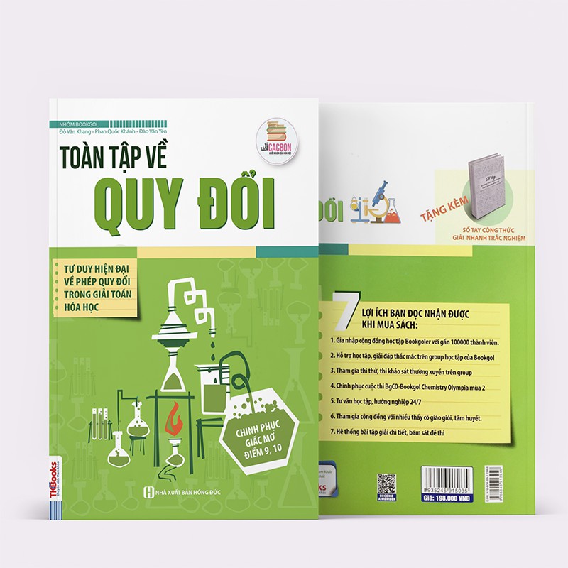 Sách - Toàn Tập Về Quy Đổi - Bí Quyết Chinh Phục Phép Quy Đổi Trong Giải Toán Hóa Học