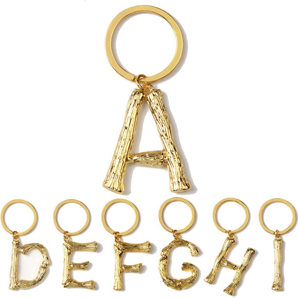 LANFY Móc Khóa Hình 26 Chữ Cái A-Z Dễ Thương