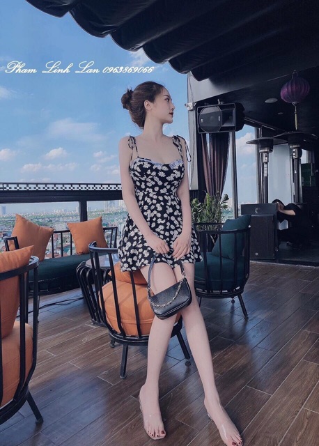 [ Mã FAMAYWA2 giảm 10K đơn 50K] Đầm hoa cúc ren ngực siêu hot 2020 - freesize dưới 55kg- Carotshop | BigBuy360 - bigbuy360.vn