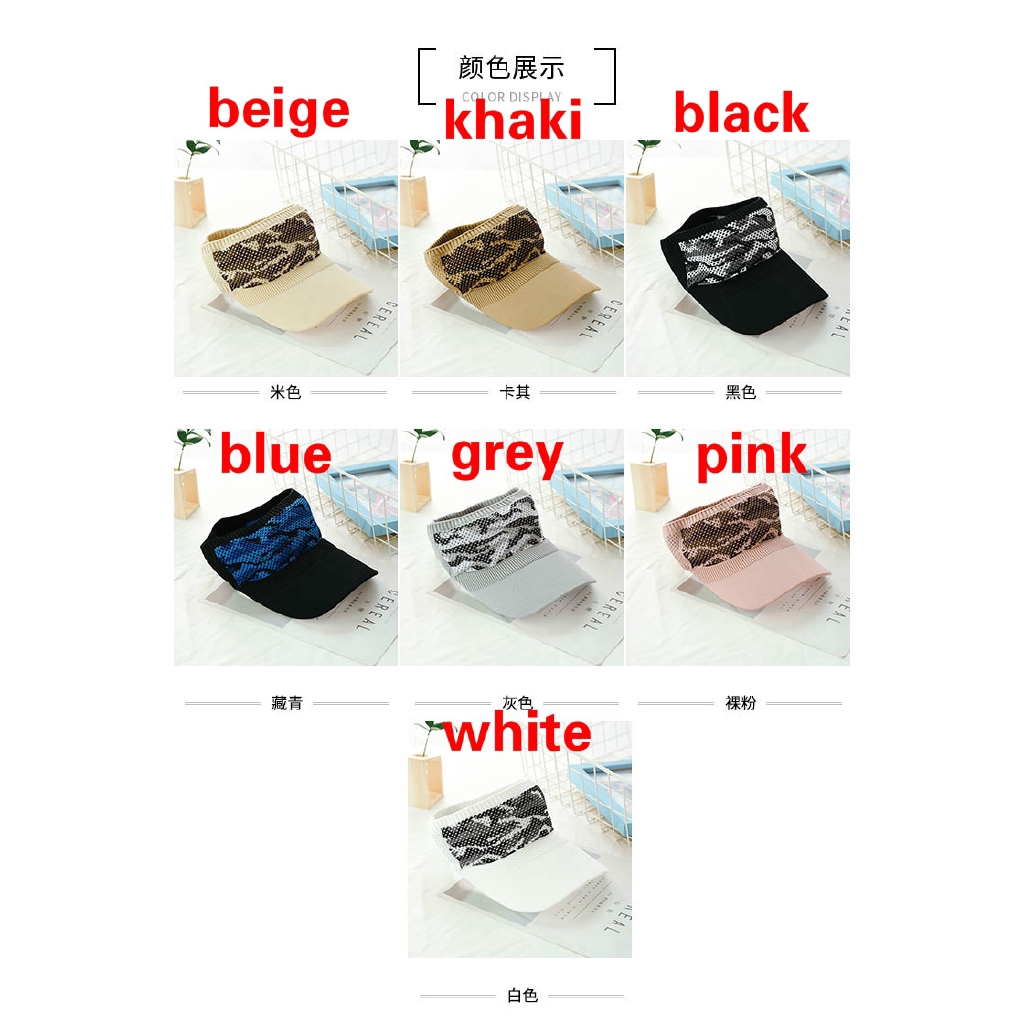 Mũ thể thao hở đầu thời trang cho nam và nữ