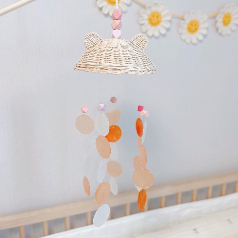Chuông Gió Vỏ Sò Tự Nhiên Handmade Trang Trí Phòng Bé