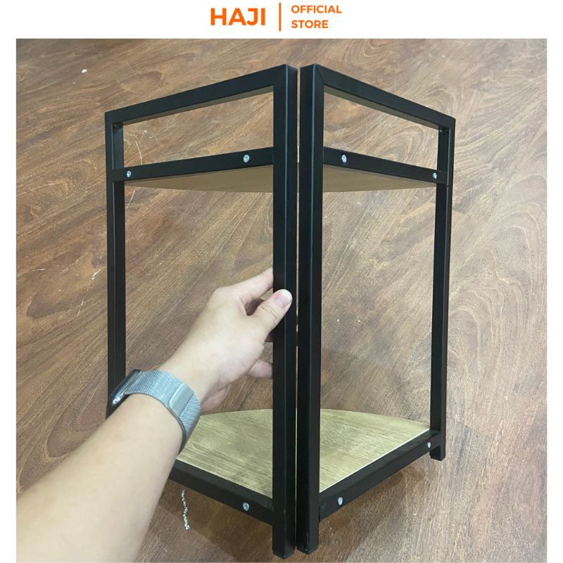 Kệ nhà bếp 3 tầng khung sắt sơn tĩnh điện chống gỉ chắc chắn HAJI OFFICIAL C49
