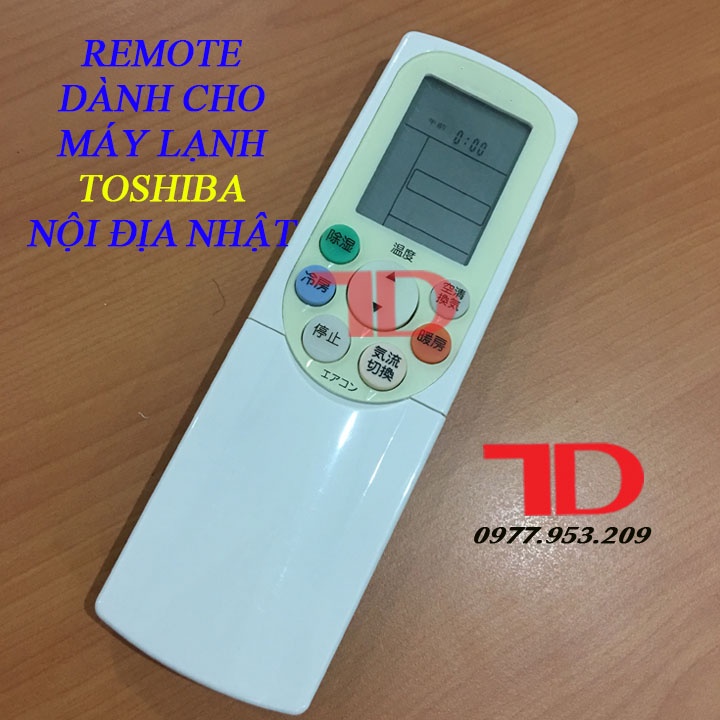 Remote máy lạnh, điều khiển dành cho máy lạnh Toshiba nội địa