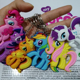 Kid's My Little Pony Key Chain link Liên kết Túi Phụ kiện Mặt dây chuyền