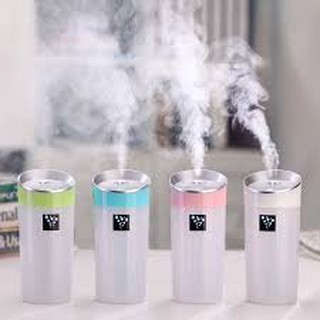 (ELHAL 1) Hoada2010- Máy xông tinh dầu Humidifier mini gắn đèn LED
