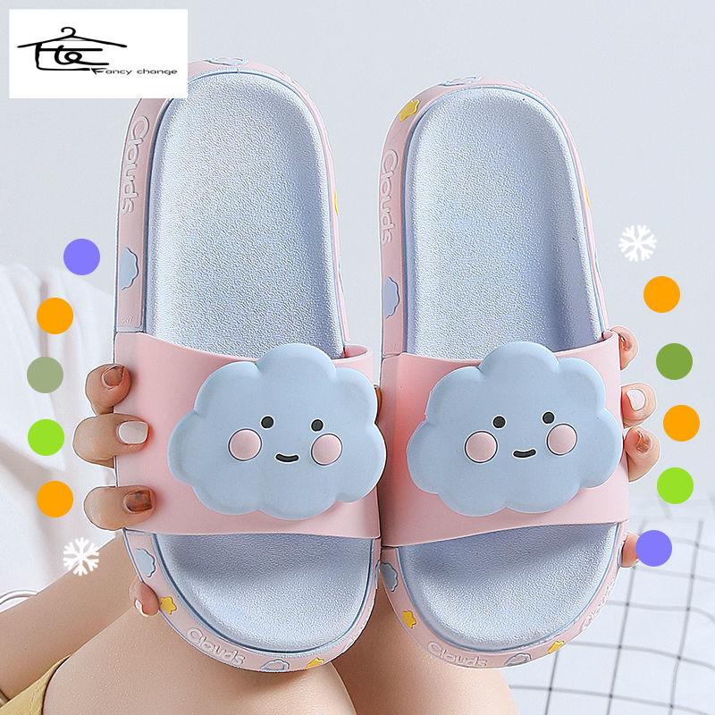 Dép Đi Trong Nhà Đế Mềm Chống Trượt Họa Tiết Hoạt Hình Thời Trang Mùa Hè Cho Nữ