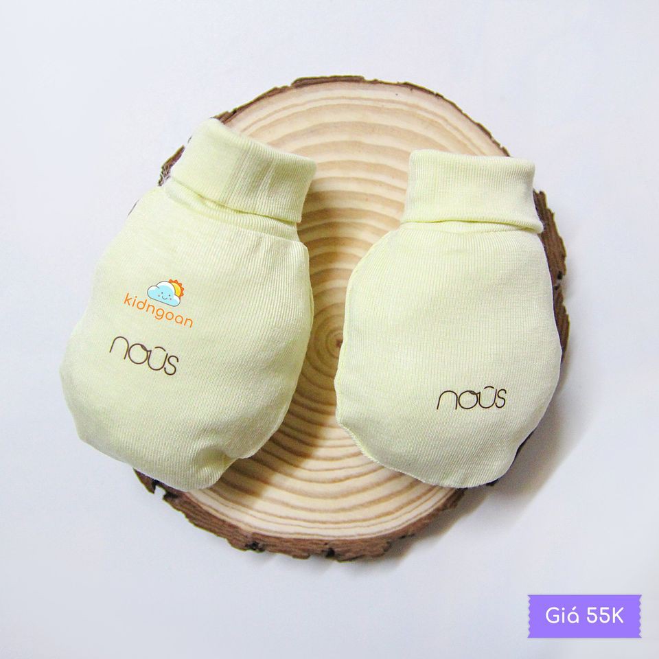 Bao tay Nous sơ sinh, em bé cho mùa hè đủ màu, mềm mại an toàn, giữ ấm tay cho béo