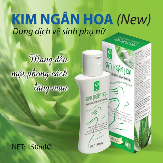 Dung dịch vệ sinh phụ nữ Kim Ngân Hoa 150ml