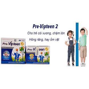 |Pre Vipteen 2 - Giúp trẻ phát triển chiều cao vượt trội, tăng cường sức đề kháng, giảm nguy cơ mắc bệnh