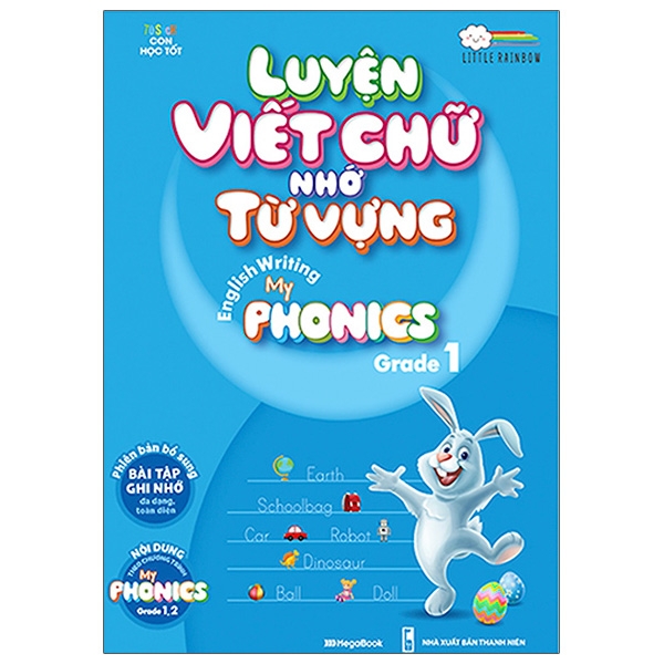 Sách Luyện Viết Chữ Nhớ Từ Vựng - English Writing My Phonics Grade 1