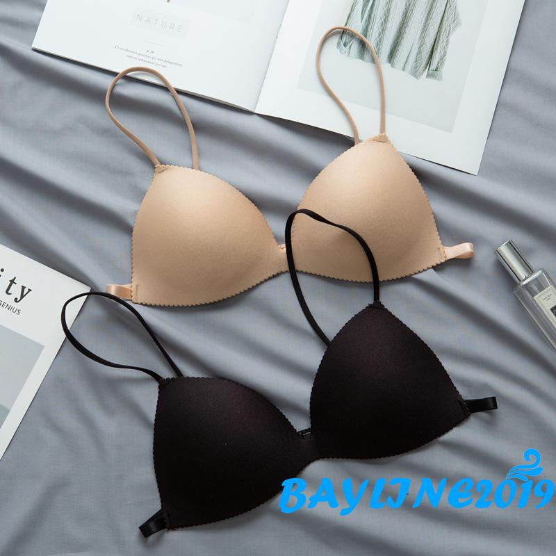 Áo ngực cổ chữ V có đệm lót màu sắc hợp mốt thời trang quyến rũ