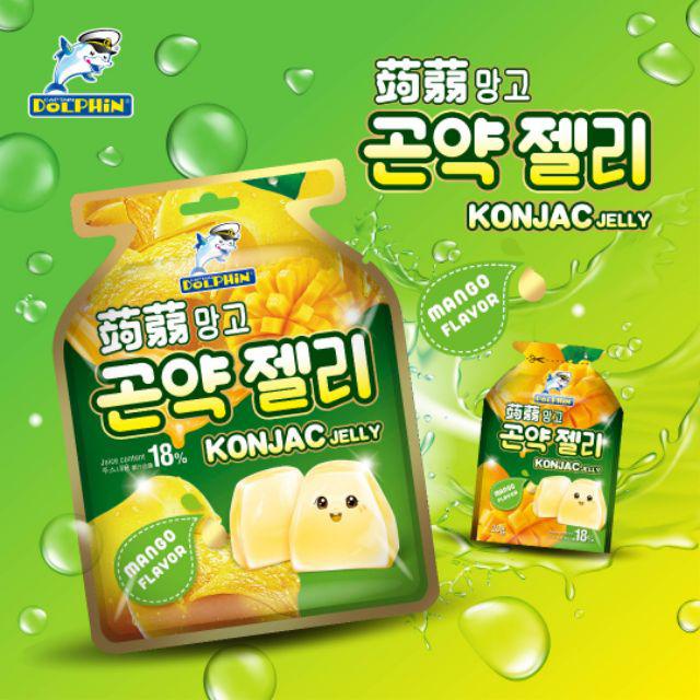 Thạch Trái cây Dolphin KONJAC Jelly 300g
