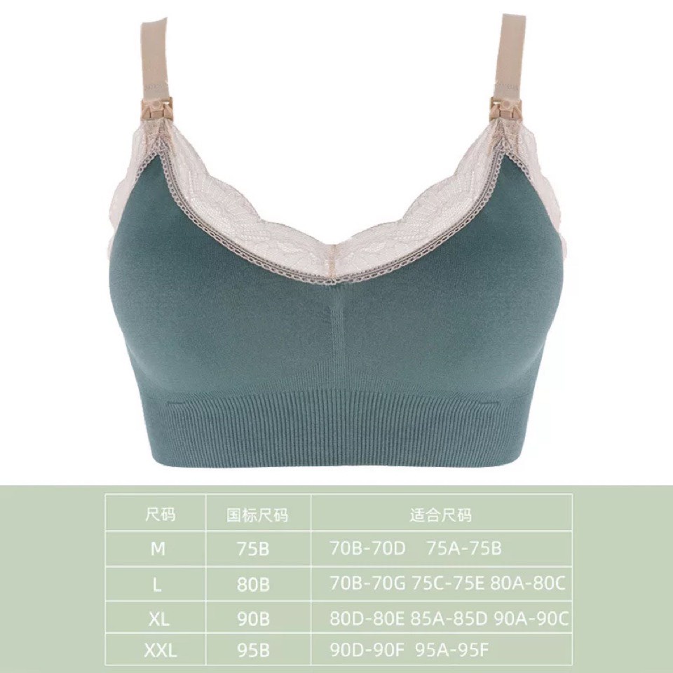 Áo Lót Cho Con Bú Chống Chảy Xệ- Hàng Quảng Châu Cao Cấp -Áo Ngực Cho Mẹ Bầu sieu hot (Ảnh thật) (AB5)