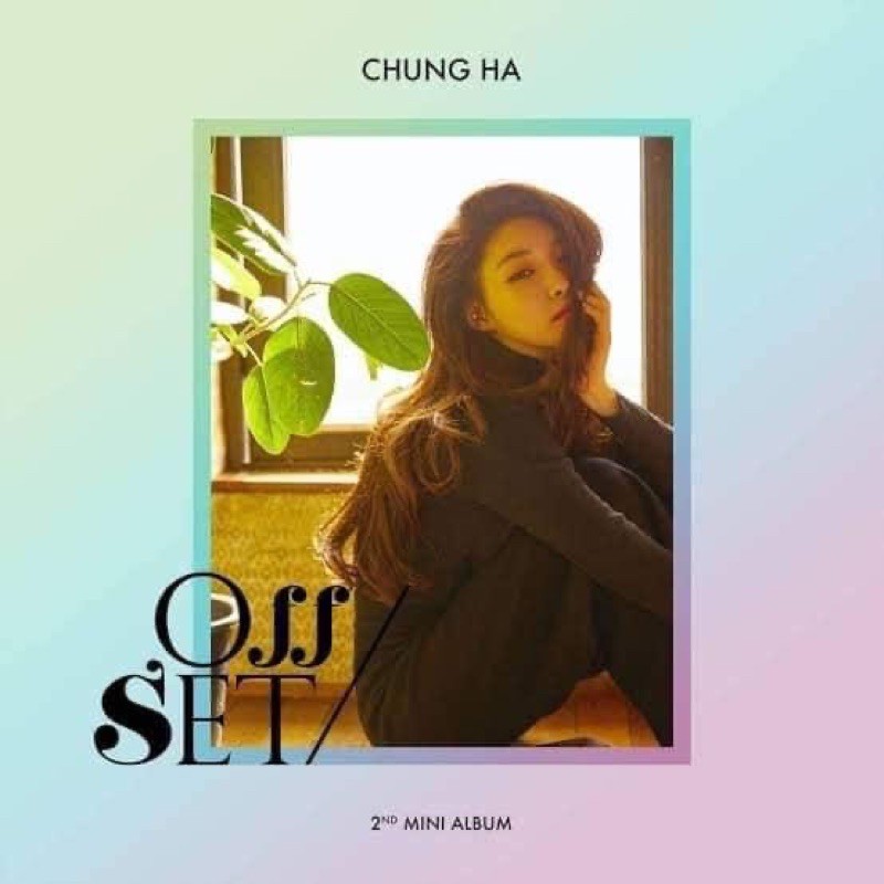 Chungha 2nd mini album Offset nguyên seal.