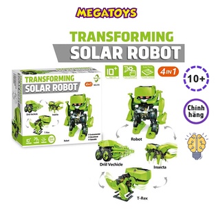 Đồ Chơi Giáo Dục STEM - Lắp Ráp Robot Khủng Long Biến Hình Chạy Bằng Năng Lượng Mặt Trời 218