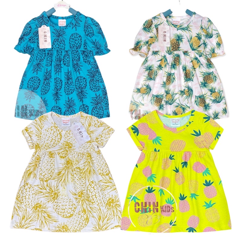 [Nhiều mẫu] Váy đầm cộc tay mùa hè cho bé gái cotton VNXK