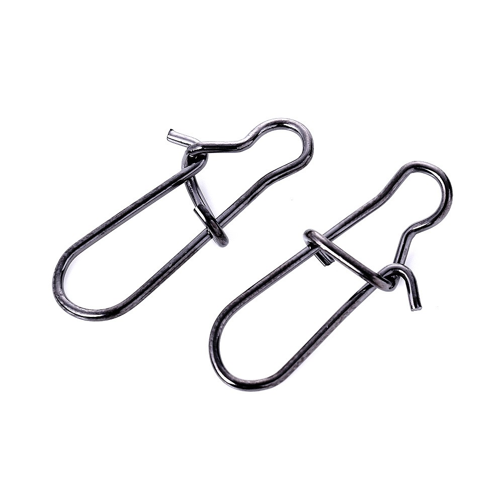 Set 50 khoen móc câu cá bằng thép không gỉ