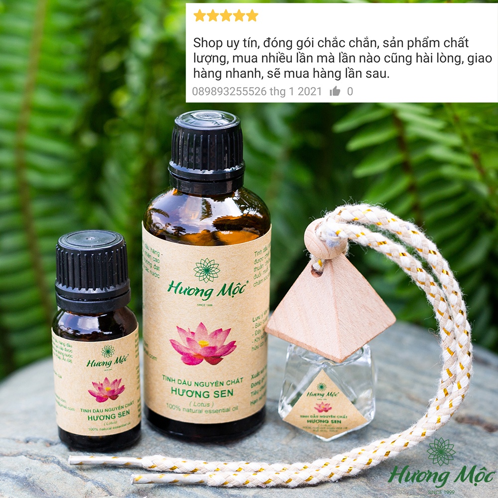 [GIÁ SỈ] Lọ 10ML Tinh dầu thiên nhiên nguyên chất Hương Mộc - Huong Moc essential oil - Thơm phòng thơm xe có kiểm định