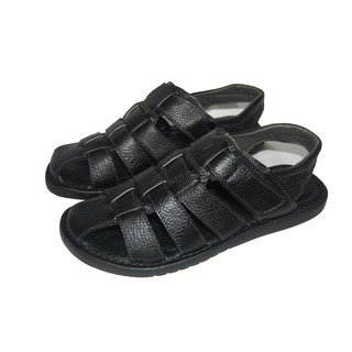 Sandal nam da bò thật. Bảo hành 12 tháng. MS: SD23