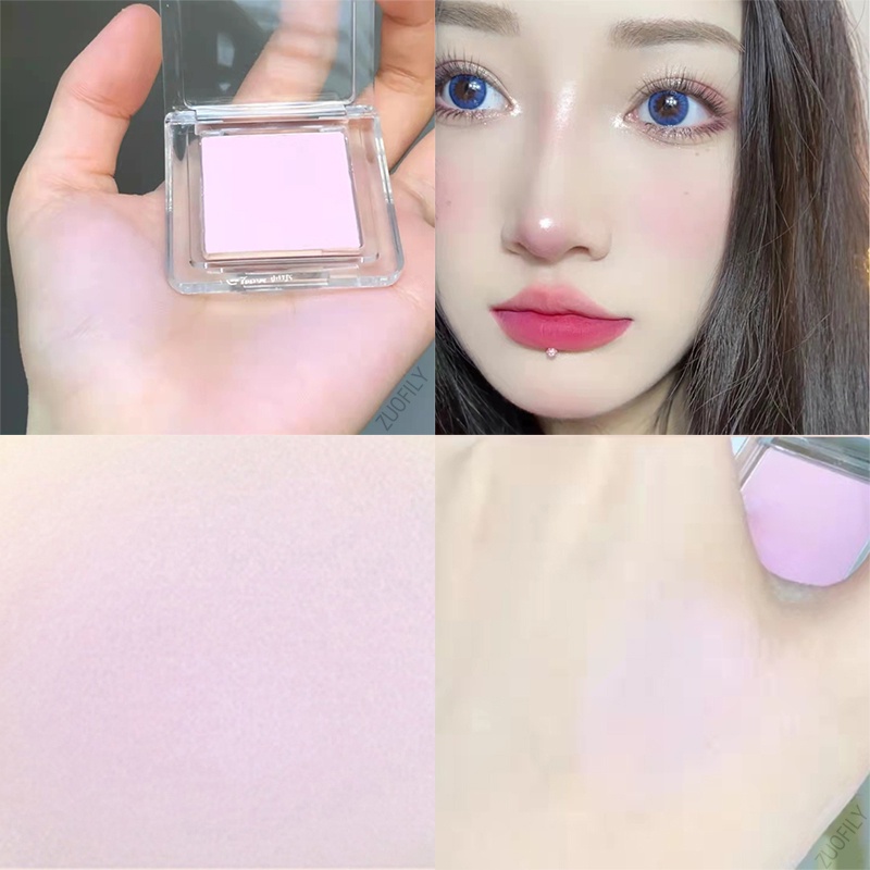 Phấn Má Hồng Đơn Sắc Độ Bóng Cao Chống Nước Lâu Trôi Tự Nhiên Cho Học Sinh