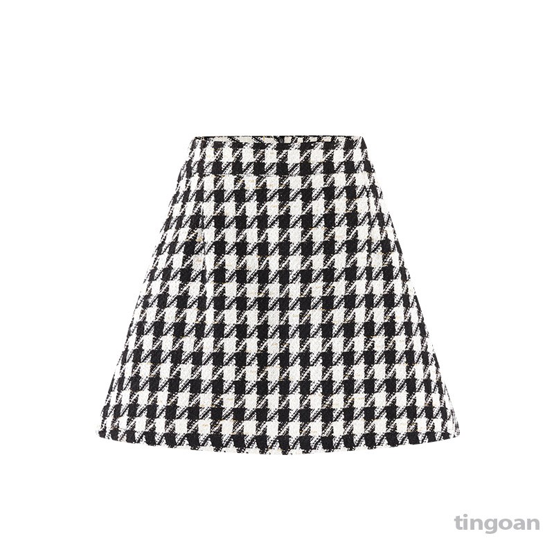 [Mã WABRLOW5 giảm 15% đơn 300K] Chân váy set caro tingoan FLIRT WITH ME SKIRT/CR | BigBuy360 - bigbuy360.vn