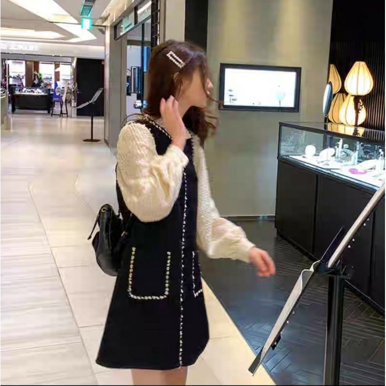 Váy tiểu thư chất dạ