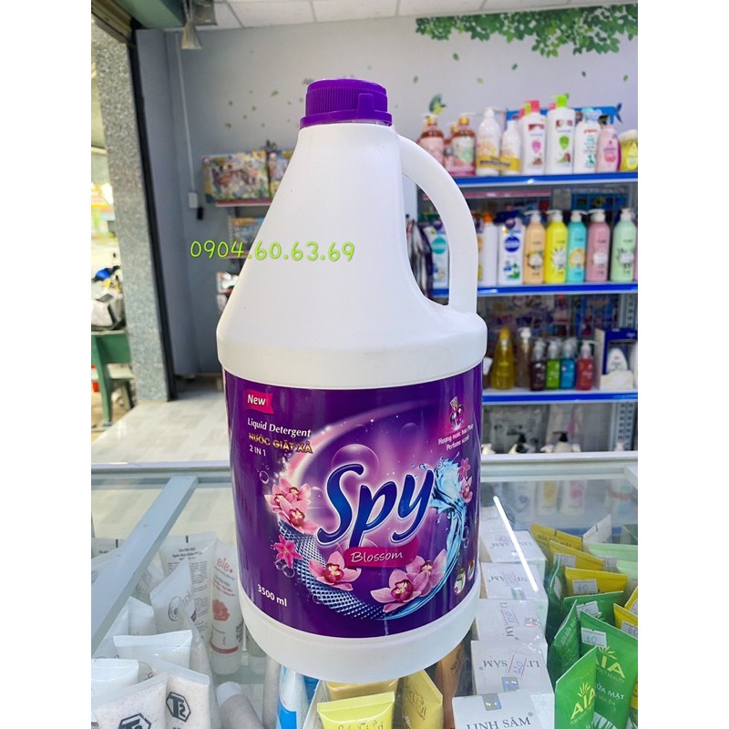 Nước giặt Xả 2in1 Spy Hương Nước Hoa Pháp 3500ml