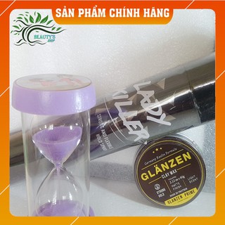 [Combo] Sáp vuốt tóc Glanzen Prime Standar Wood + Gôm xịt tóc Lady Killer - Tặng kèm 3 mặt nạ dưỡng ẩm, trắng da.