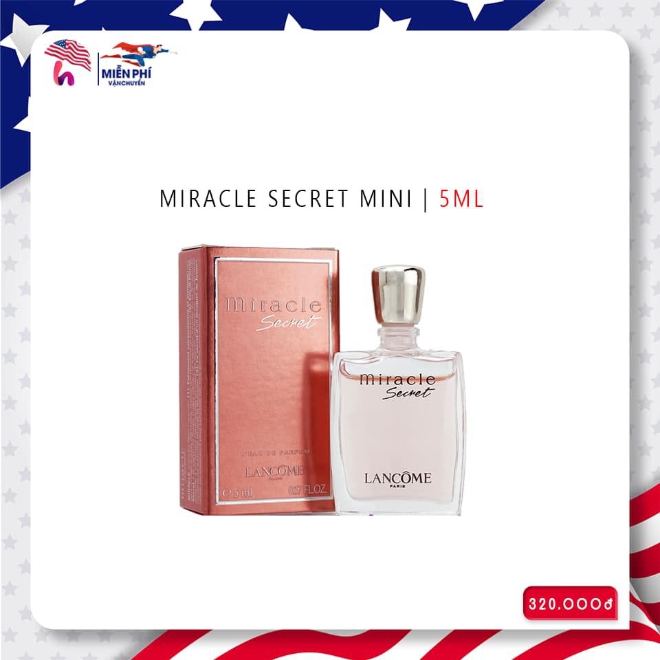 NƯỚC HOA MINI NỮ LANCOME MIRACLE 5ML